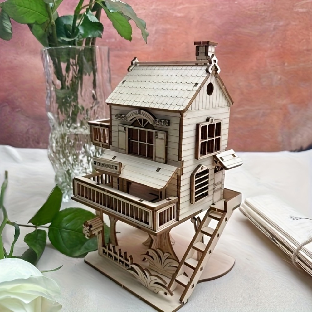 Jigsaw Puzzle Adult - 3D Jigsaw Puzzle House Treehouse Villa