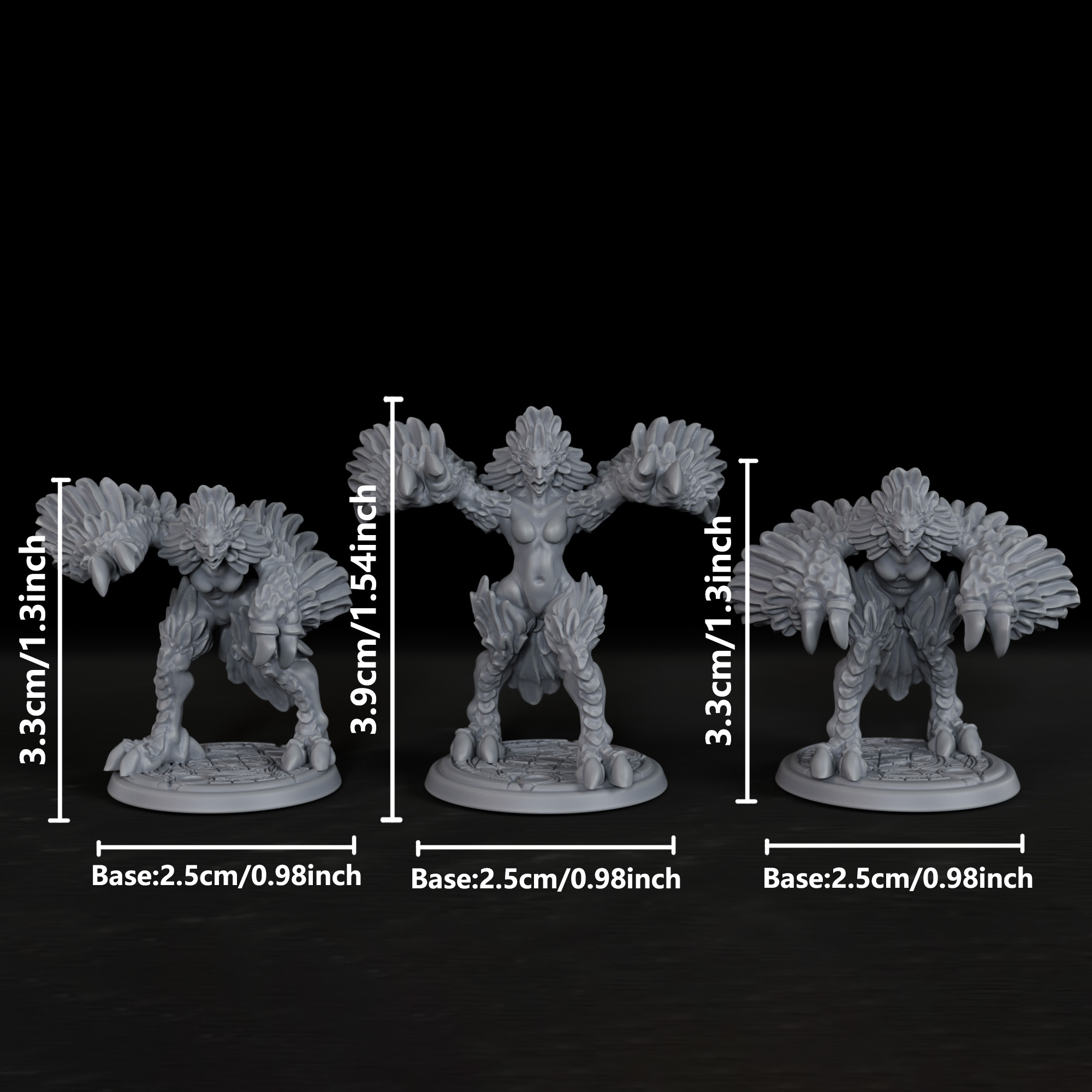RPG Harpies Miniature - Christ - đánh giá và giá Board Game Arena