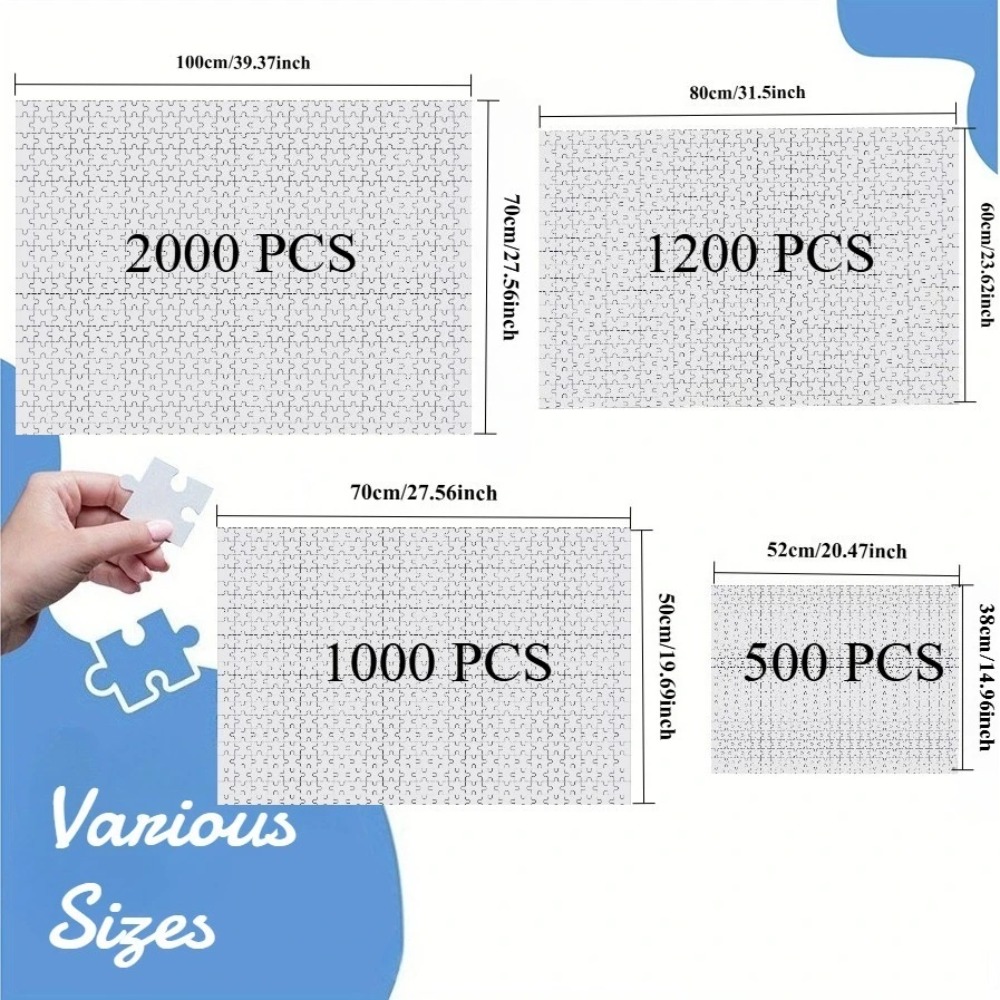 500/1000/1200/2000PCS Puzzles  - đánh giá và giá Jigsaw Puzzle Adult