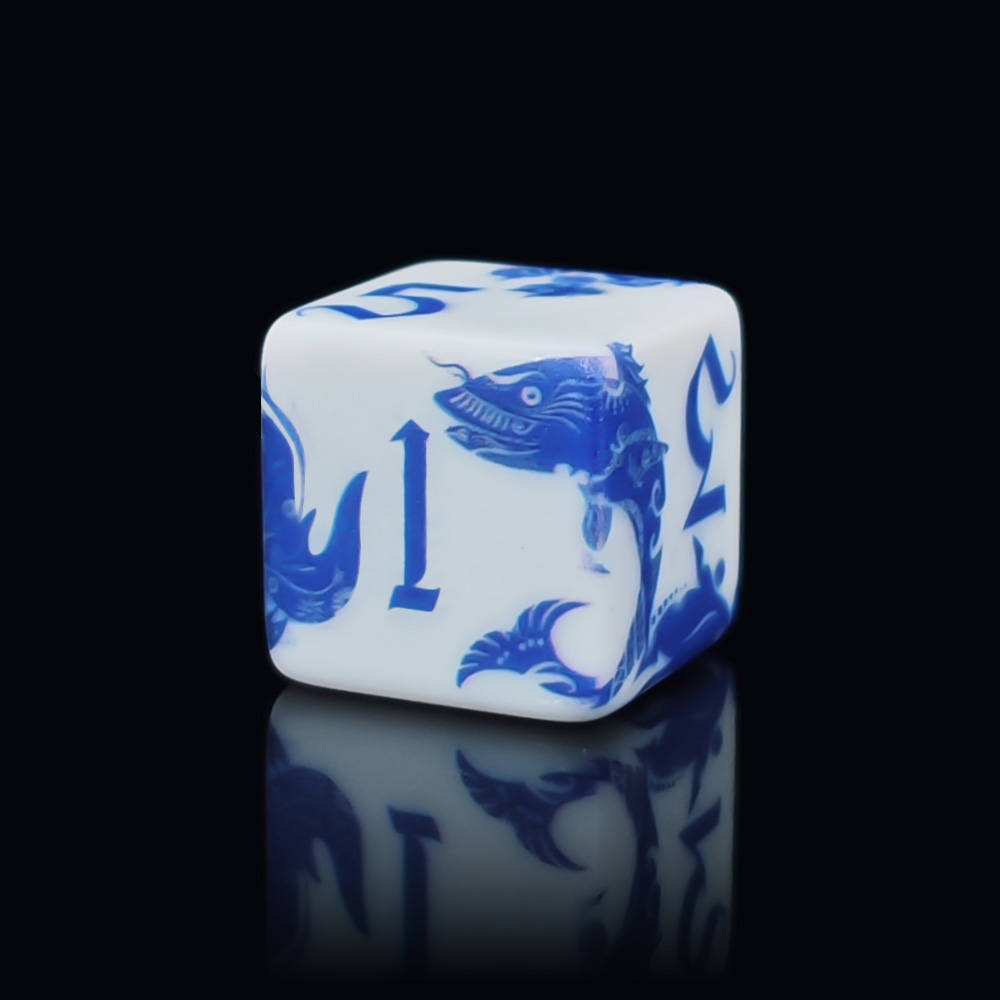12Pcs Blue And White Porcelain - đánh giá và giá Board Game Arena
