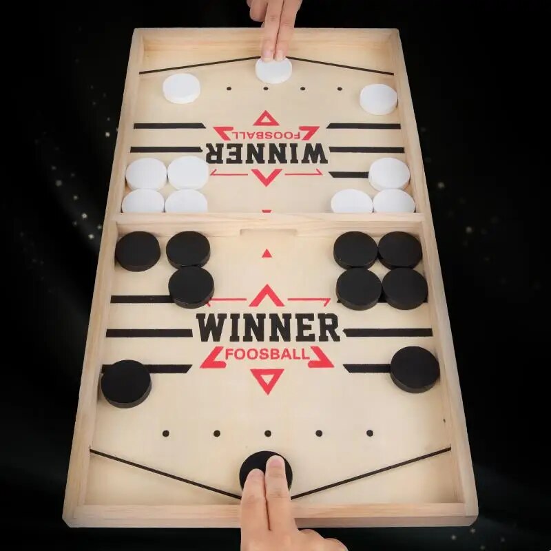 Table Hockey Paced Sling Puck  - đánh giá và giá Board Game Ludo